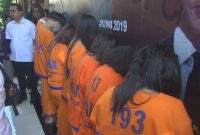 Surabaya: 7 tersangka diamankan dalam kasus Praktik Aborsi di Surabaya dan Sidoarjo, (25/06/2019). (istimewa)