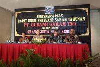 Suasana Rapat Umum Pemegang Saham Tahunan (RUPST), PT Gudang Garam Tbk. (istimewa)