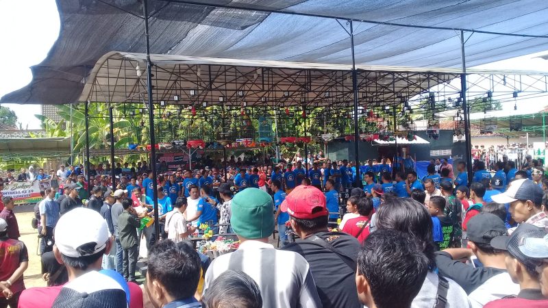 Kicaumania berkumpul dalam sebuah lomba. (Budi/ SJ foto/dok)
