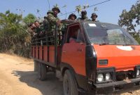 Prajurit TNI. (Budi/ SJ foto/ red.)