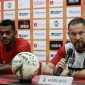 Press Conference, jelang laga Persipura melawan Madura United, Selasa 15/07/2019. (foto: twitter madura united)