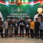 Pengurus Wilayah IPNU Jawa Timur, dalam launching buku pedoman PKPP. (Muf/ SJ Foto) 