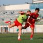 Suasana latihan Madura United jelang hadapi Perseru Badak Lampung FC. (twitter madura united)