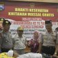 Wakapolres Sumenep, Kompol Sutarno, memantau pelaksanaan Bhakti Kesehatan Khitanan Massal Gratis, di Aula Sutanto, Mapolres Sumenep, Kamis 04/07/2019. (foto: dok. Polres Sumenep )