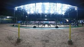 Persiapan gantangan burung Mahadewa Single Fighter, jelang Victoria Cup 3, Sabtu, 13/07/2019. (wardi sanjaya for seputarjatim.com)