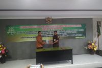 Kejari Sumenep serahkan barang bukti uang sebesar 699 Juta lebih ke Pemkab Sumenep, Selasa, 16/07/2019. (Sy/ SJ foto)