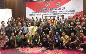 Cegah Ajaran Radikal, FKPT Gelar Rembuk Aparatur Kelurahan dan Desa
