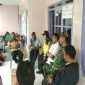 Muspika Kota Sumenep ikut memantau protes warga di Kantor Panitia Pilkades Bangkal, Rabu, 28/08/2019. (yat/ SJ foto)