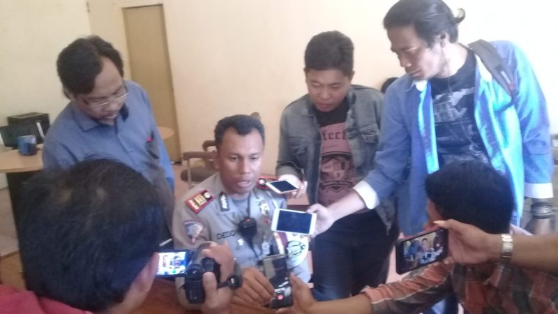 AKP Deddy Eka Apriyanto saat ditemui wartawan, Senin, 02/09/2019. (dik/ SJ foto)