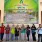 Petugas Puskesmas Pamolokan dalam kunjungannya ke SMP 5 Sumenep, Jawa Timur. (Farin/ SJ foto)