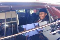 Wabup Fauzi hadiri acara Penetapan Pimpinan DPRD Sumenep, Senin, 23/09/2019. (Didik/ SJ foto)