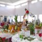 50 peserta ikuti festival kudapan yang digelar gabungan organisasi wanita (GOW) Sumenep, di gedung Korpri, Kota Sumenep, Selasa, 24/09/2019. (Farin/ SJ foto)