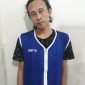 Sopir nyambi pengedar sabu ditangkap Polrestabes Surabaya. (Joe/ SJ foto)