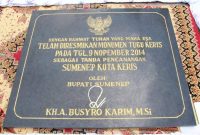 Peresmian Sumenep Kota Keris dilakukan pada 9 November 2014. (dok. IPKI Megaremeng Sumenep)