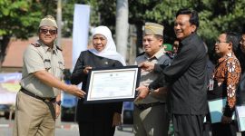 Gubernur Jatim Khofifah Indar Parawansa. (Fahmi/SJ foto/ dok.)