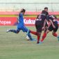 Persib Bandung menang atas Persipura Jayapura dengan skor 1-3 dalam pertandingan di Stadion Gelora Delta Sidoarjo, Senin, 23/09/2019. (Fahmi/ SJ foto)