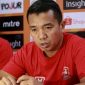 Coach Rasiman hadiri press conference jelang laga Madura United Vs Persela Lamongan di Stadion Gelora Bangkalan, Jawa Timur, Senin, 23/09/2019. (istimewa)