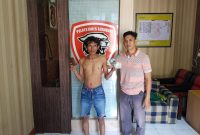 Rokib, copet spesialis angkutan umum jurusan Surabaya-Sidoarjo dibekuk petugas reskrim Polsek Gayungan, Surabaya, Minggu, 22/09/2019. (Joe/ SJ foto)