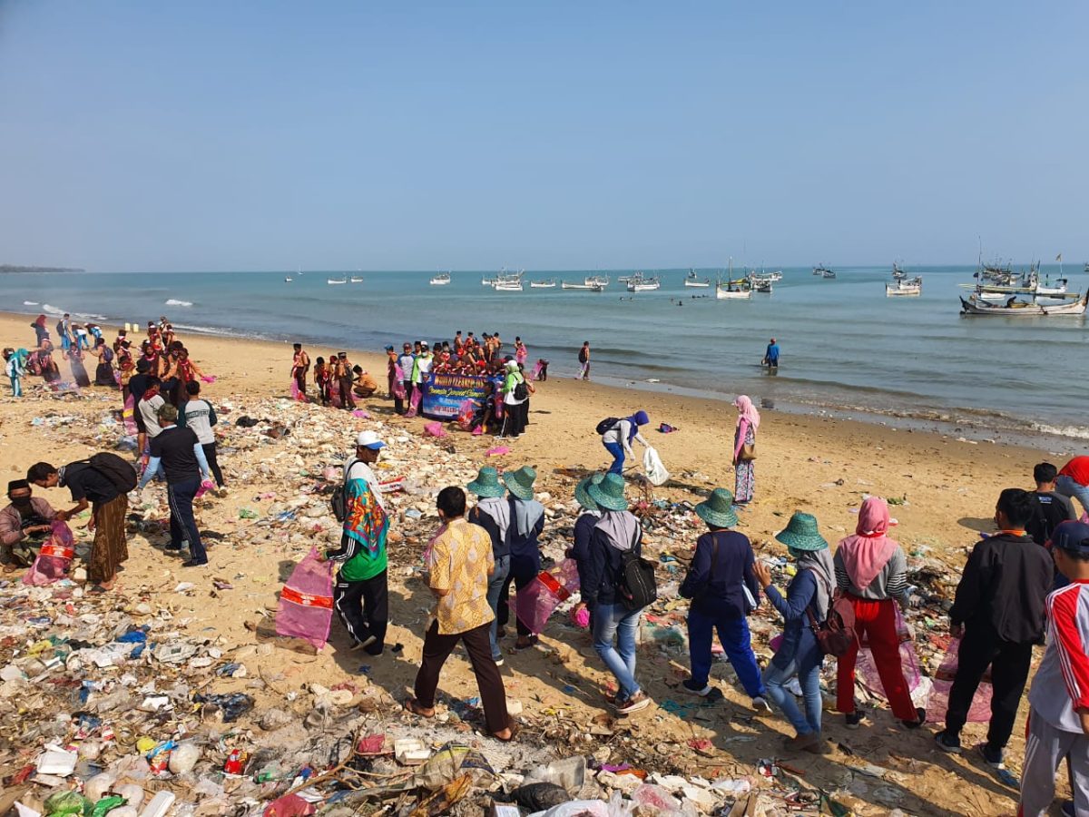 Kegiatan bersih sampah digelar sejak pukul 07.00 hingga pukul 10.00 WIB. (istimewa)