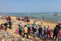 Kegiatan bersih sampah digelar sejak pukul 07.00 hingga pukul 10.00 WIB. (istimewa)