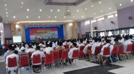 Deklarasi damai pilkades serentak tahun 2019 digelar di Gedung Korpri, Kota Sumenep, Jawa Timur, Rabu, 23/10/2019. (Didik/ SJ Foto)