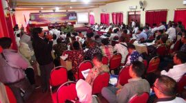 Workshop CSR Kemigasan digelar Bagian ESDA Pemkab Sumenep di Hotel Utami Sumekar, Rabu, 16/10/2019. (Didik/ SJ Foto)
