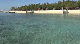 PULAU GILILABAK: Pulau tanpa sekolah. (Didik/ SJ Foto)