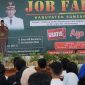 Suasana Pembukaan Job Fair yang digelar Pemkab Sumenep beberapa waktu lalu. (Farin/ SJ Foto/dok.)