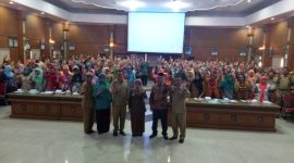 "Rembuk Stunting" digelar Pemerintah Kabupaten Jombang, Jawa Timur, Senin, 07/10/2019. (Mufid/ SJ Foto)