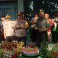 Kapolres dan Dandim Jombang rayakan HUT TNI bersama, Kamis, 04/10/2019.( Mufid/SJ Foto)