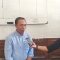 Abdul Warits, Ketua KPU Sumenep menjelaskan tahapan Pilkada di kantornya, Senin, 07/09/2019. (Farin/ SJ Foto)