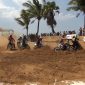 MERIAH: IMS Grass Track 2019 digelar di Sirkuit Pantai Slopeng, Kecamatan Dasuk, Sumenep, Jawa Timur, Minggu, 24/11/2019. (Didik/ SJ Foto)