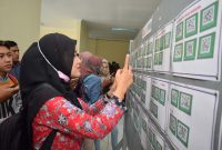 Disnaker Kabupaten Lamongan membuka Job Market Fair (JMF) tahap 2, Rabu, 06/11/2019. (Mahrus/ SJ Foto)