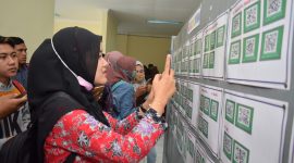 Disnaker Kabupaten Lamongan membuka Job Market Fair (JMF) tahap 2, Rabu, 06/11/2019. (Mahrus/ SJ Foto)