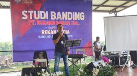 Iwhan Tri Cahyono, Kabid Humas PT Gudang Garam Tbk, Kediri, Jawa Timur. (Inug/ SJ Foto)