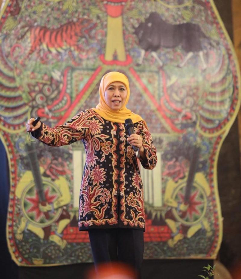 Gubernur Jawa Timur Khofifah Indar Parawansa. (Fahmi/ SJ Foto/ dok.)