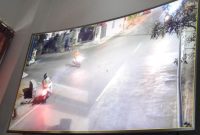 Rekaman CCTV detik-detik aksi teror remas dada di Kota Sumenep. (foto: istimewa)