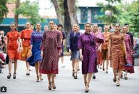 Dhoho Street Fashion menjadi agenda rutin tahunan Kota Kediri, Jawa Timur. (Inug/ SJ Foto/ dok.)