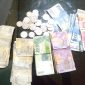 Barang bukti uang yang diamankan dari lokasi perjudian di Desa Duko, Kecamatan Rubaru, Sumenep, Jawa Timur. (Foto: istimewa)