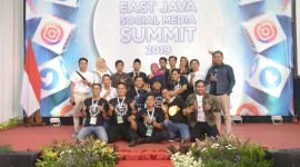 East Java Social Media Summit (EJSMS) 2019 digelar Sabtu malam (14/12) di Gedung Negara Grahadi Surabaya. (Fahmi/ SJ Foto)
