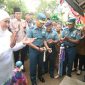 Gubenur Jawa Timur Khofifah Indar Parawansa menutup program RTLH tahun 2019 di Pendopo Agung Bangkalan, Minggu, 29/12/2019. (Fahmi/ SJ Foto)