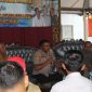 SILATURAHMI : Kapolres Sumenep AKBP Deddy Supriadi temui tokoh masyarakat Pulau Kangean, Senin, 17/02/2020. (*/ SJ Foto) 