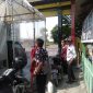 Bilik Sterilisasi didirikan pemerintah Desa Surabayan, Kecamatan Sukodadi, Lamongan, untuk mencegah penyebaran virus corona, Selasa, 31/03/2020. (Makhrus/SJ Foto)