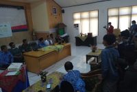 RSUD Mohammad Anwar Sumenep menggelar konferensi pers membahas isu penyebaran virus corona, Selasa, 17/03/2020. (Didik/SJ Foto)