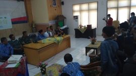 RSUD Mohammad Anwar Sumenep menggelar konferensi pers membahas isu penyebaran virus corona, Selasa, 17/03/2020. (Didik/SJ Foto) 