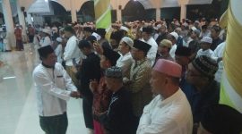 Dua ribu jamaah hadiri pengajian Isra' Mi'raj di Masjid Jamik Sumenep, Sabtu malam, 21/03/2020. (Didik/SJ Foto) 