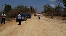 Jl lingkar Utara Sumenep. (foto: istimewa) 