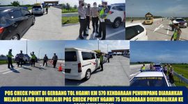 8 titik masuk ke Jawa Timur dari berbagai wilayah disekat. (Foto istinewa) 