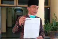 Hosyan Muhammad, Wakil Ketua DPRD Bangkalan kecewa tuduhan dirinya terpapar covid-19. (Abd/SJ Foto) 