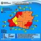 Warga terpapar virus corona di Bangkalan, Jawa Timur, capai 13 orang. (Grafis gugus covid-19 Bangkalan) 